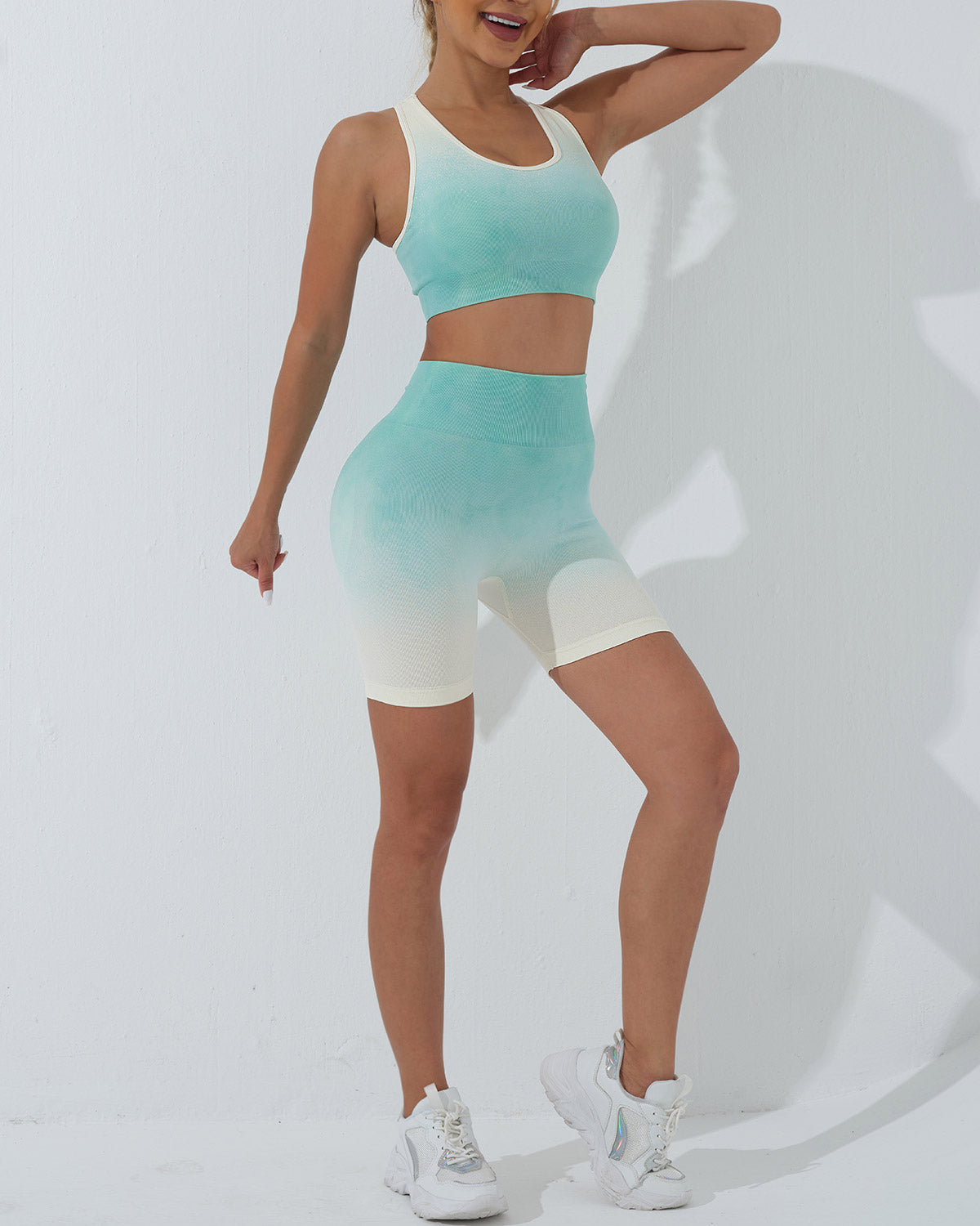 Arabella Seamless Shorts - Green