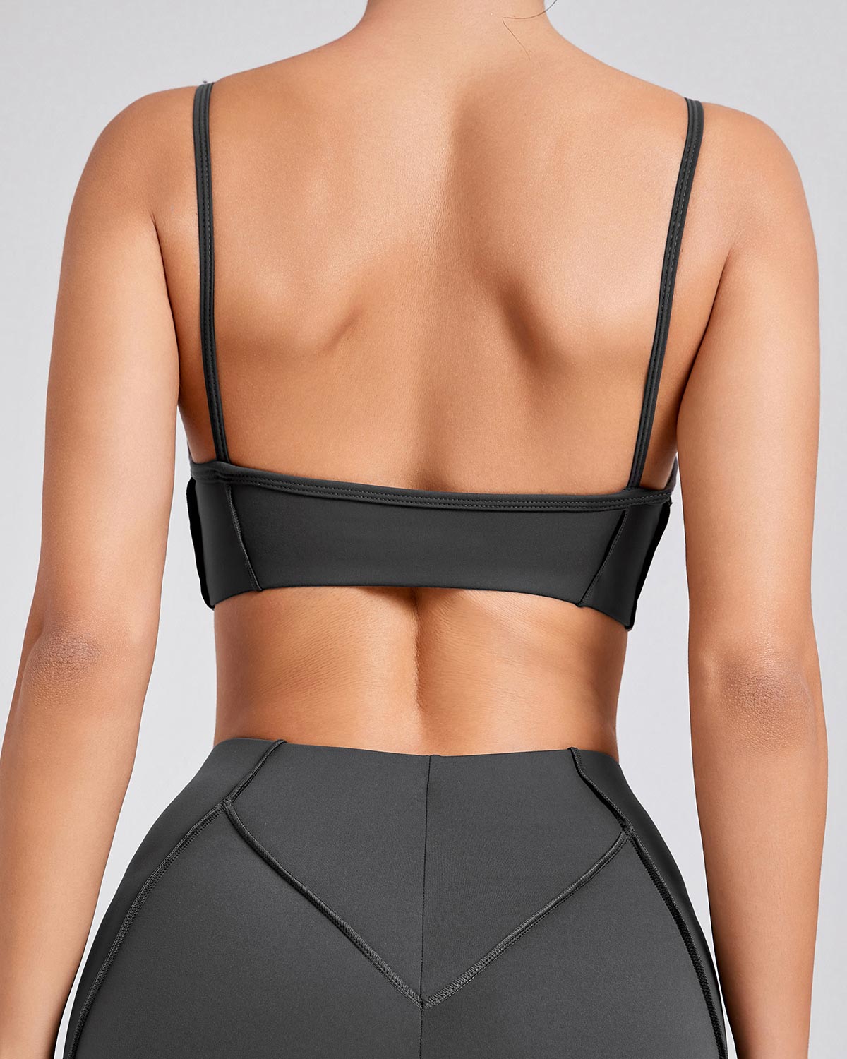 Kira Sports Bra - Grey