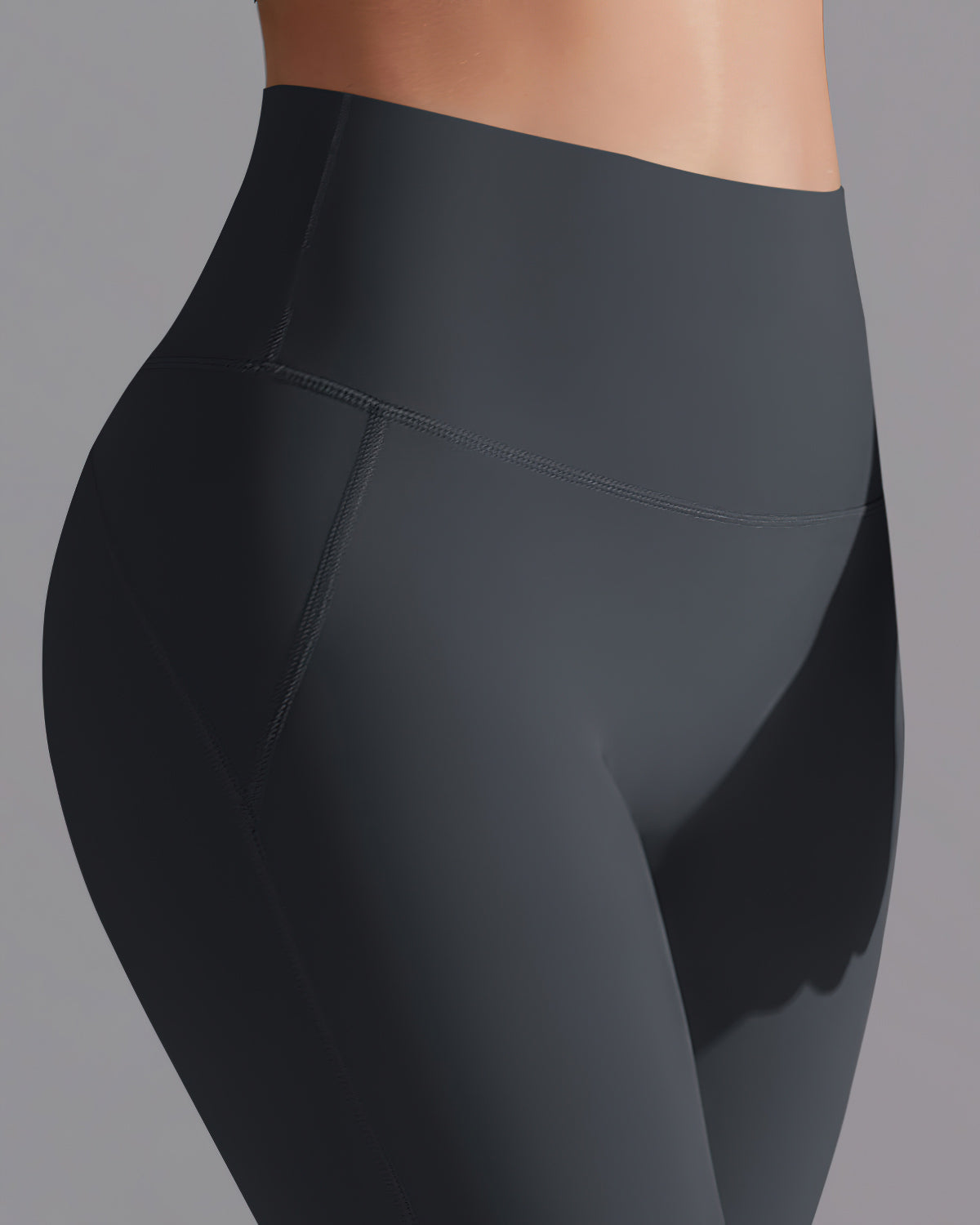 Giselle Seamless Leggings - Graphite