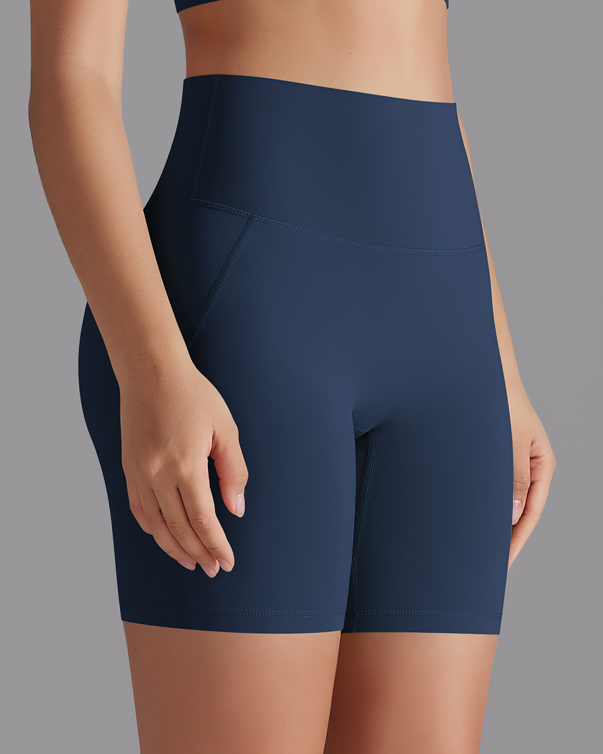 Giselle Seamless Shorts - Navy