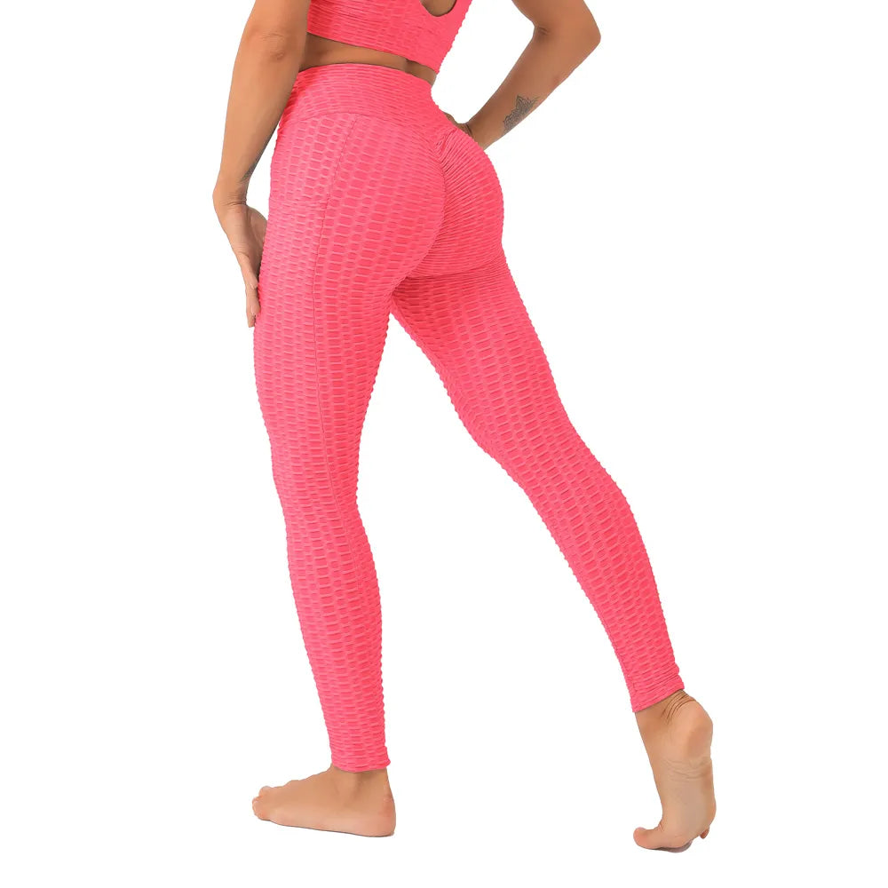 Booty Lifting x Anti-Cellulite Pocket Leggings - Pink