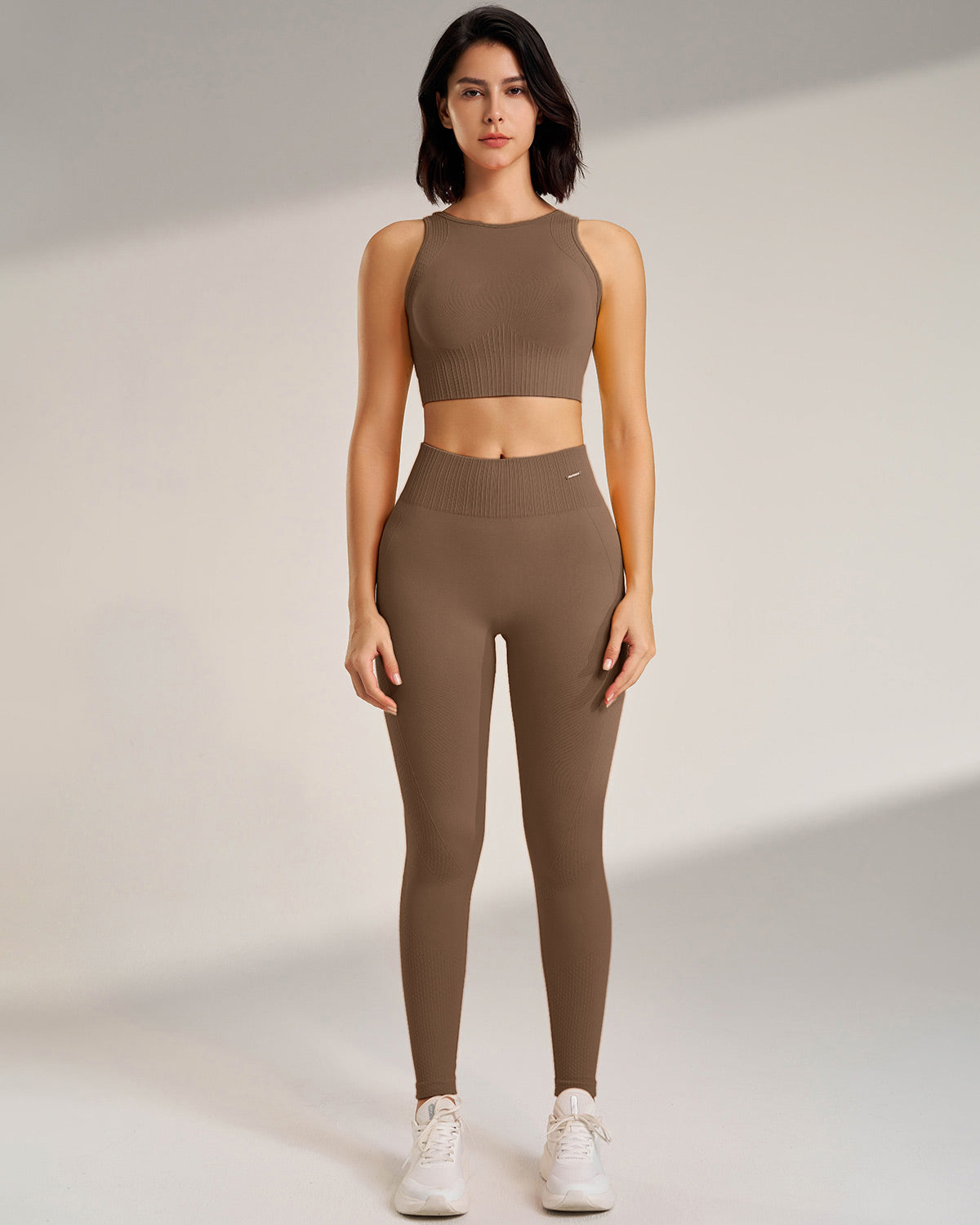 Katya Seamless Leggings - Brown