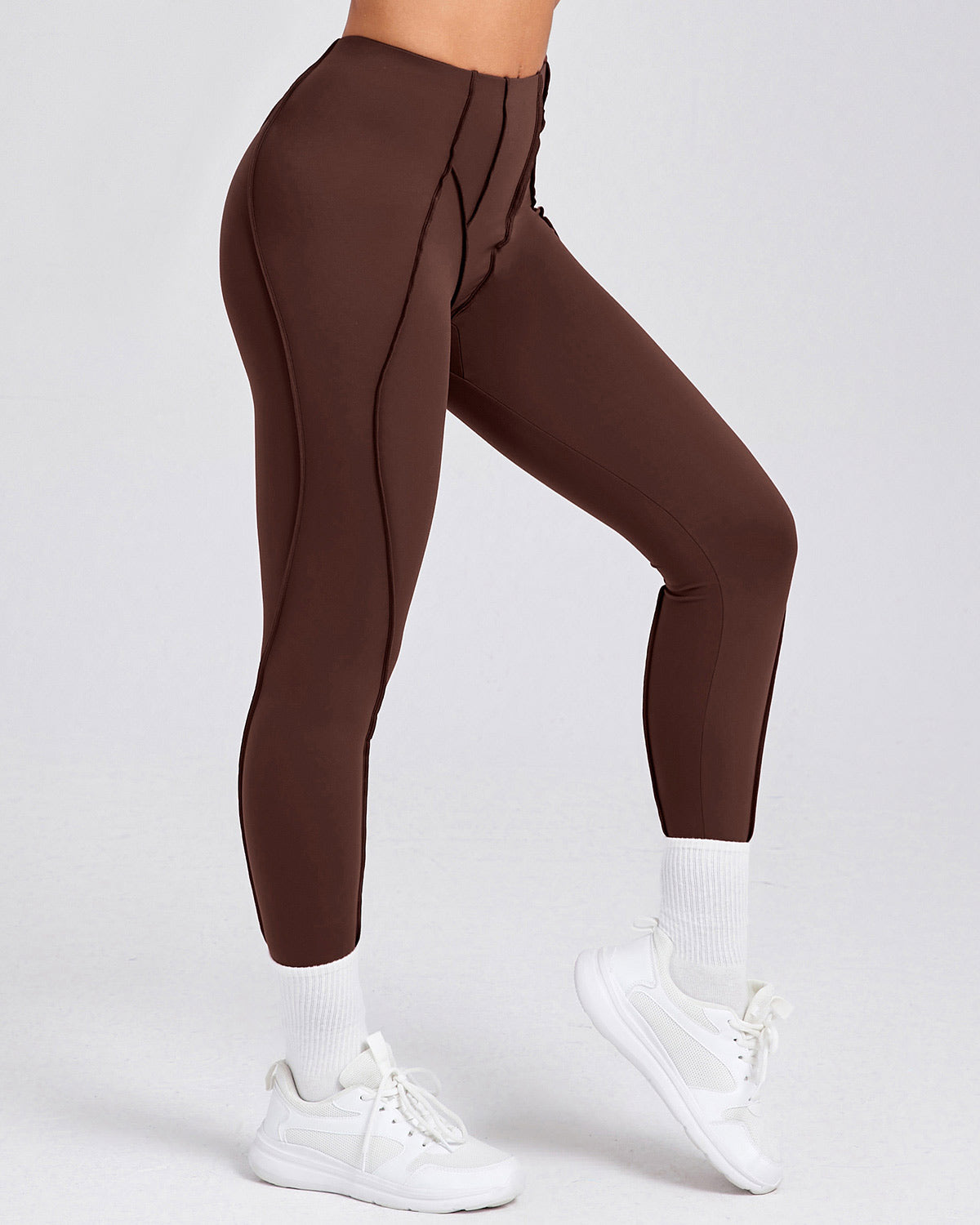 Kira Leggings - Brown