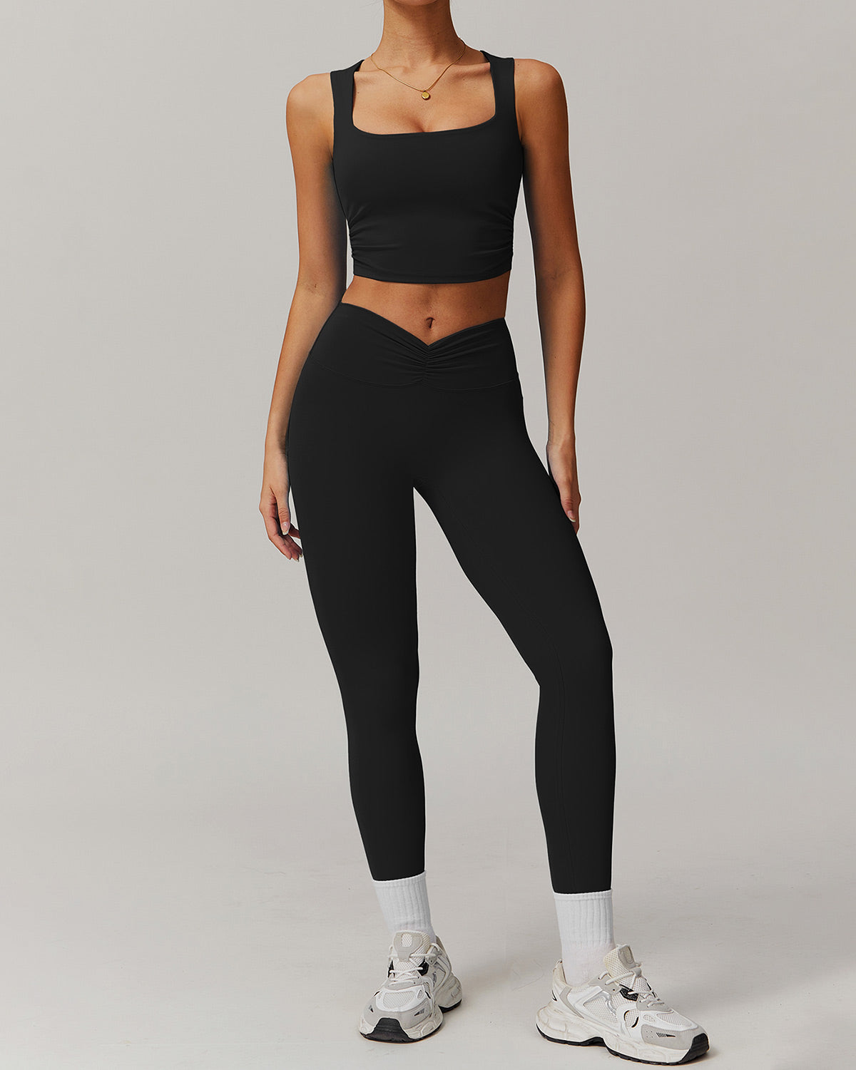 Lyra Seamless Leggings - Black