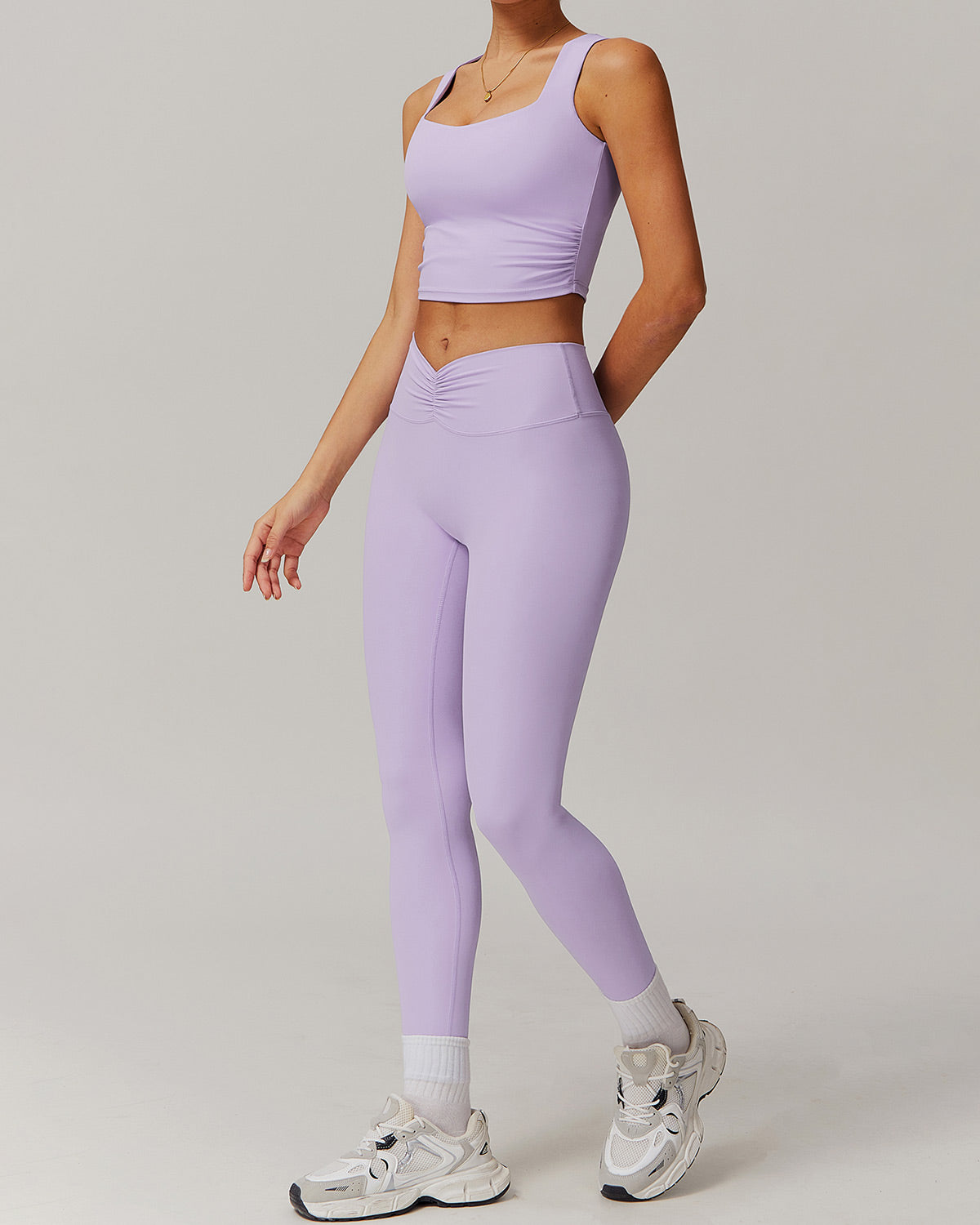 Lyra Seamless Leggings - Purple