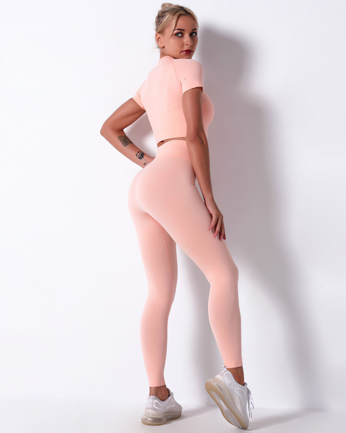 Mikaela Seamless Leggings - Peach