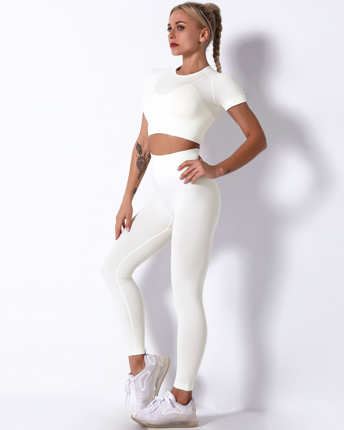 Mikaela Seamless Leggings - Beige
