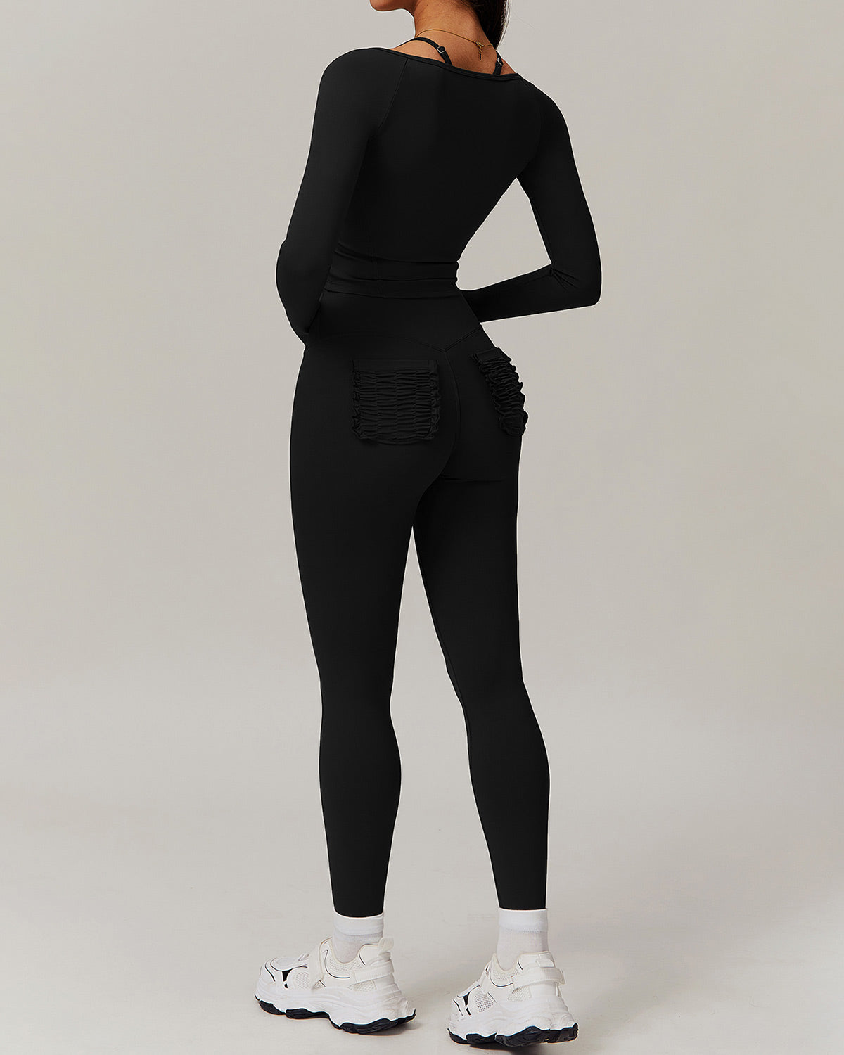 Olive Long Sleeve - Black