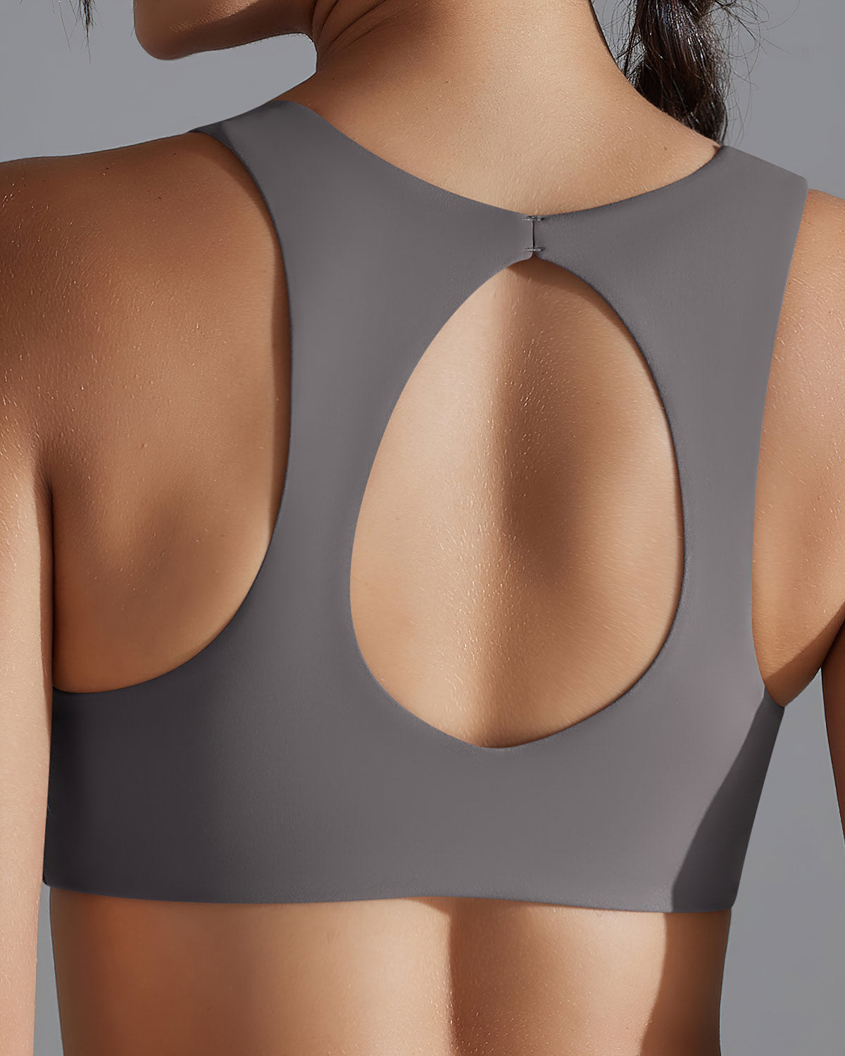 Rosalie Sports Bra - Grey