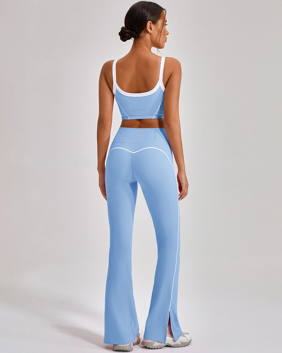 Ruby Flare Leggings - Blue