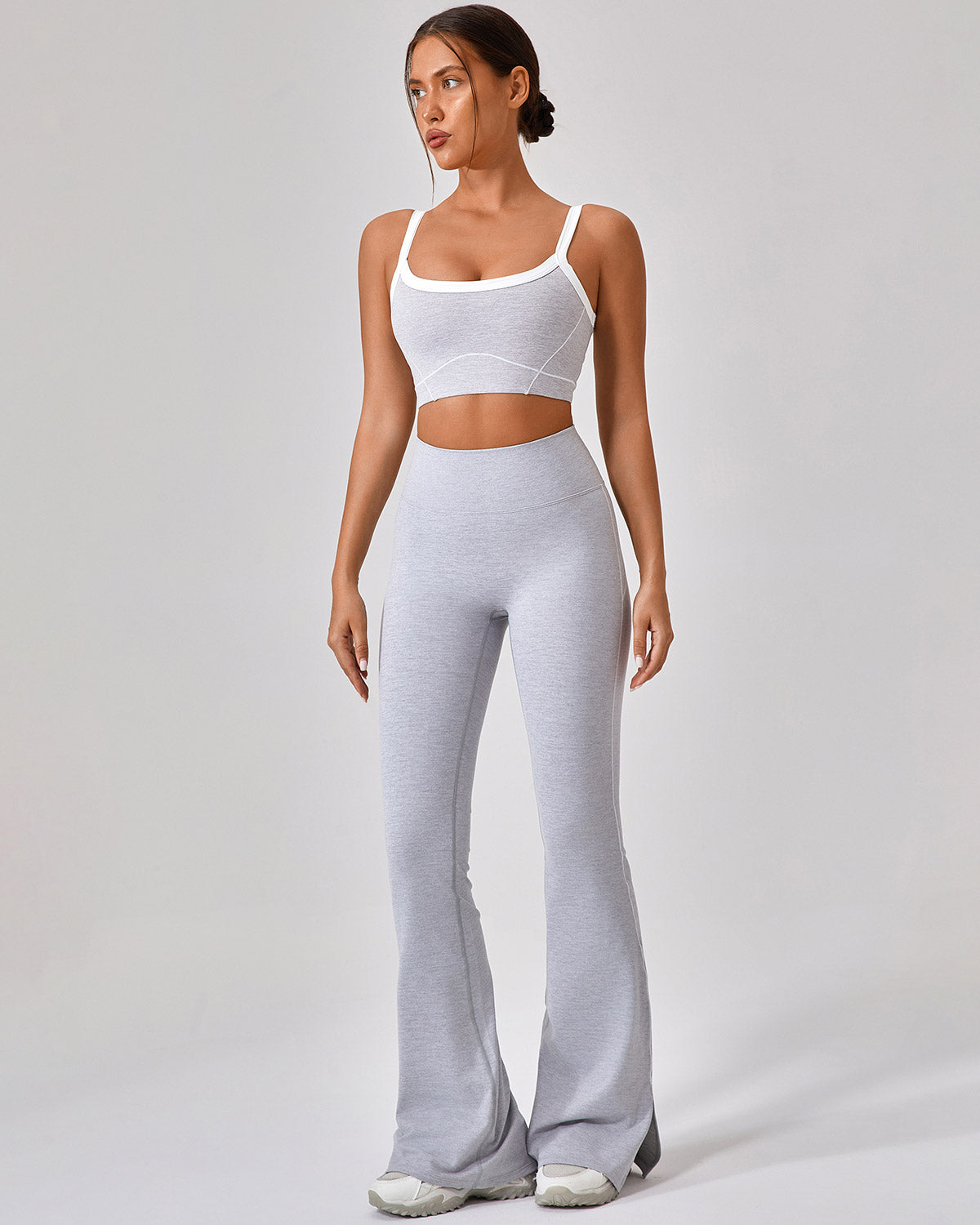 Ruby Flare Leggings - Grey