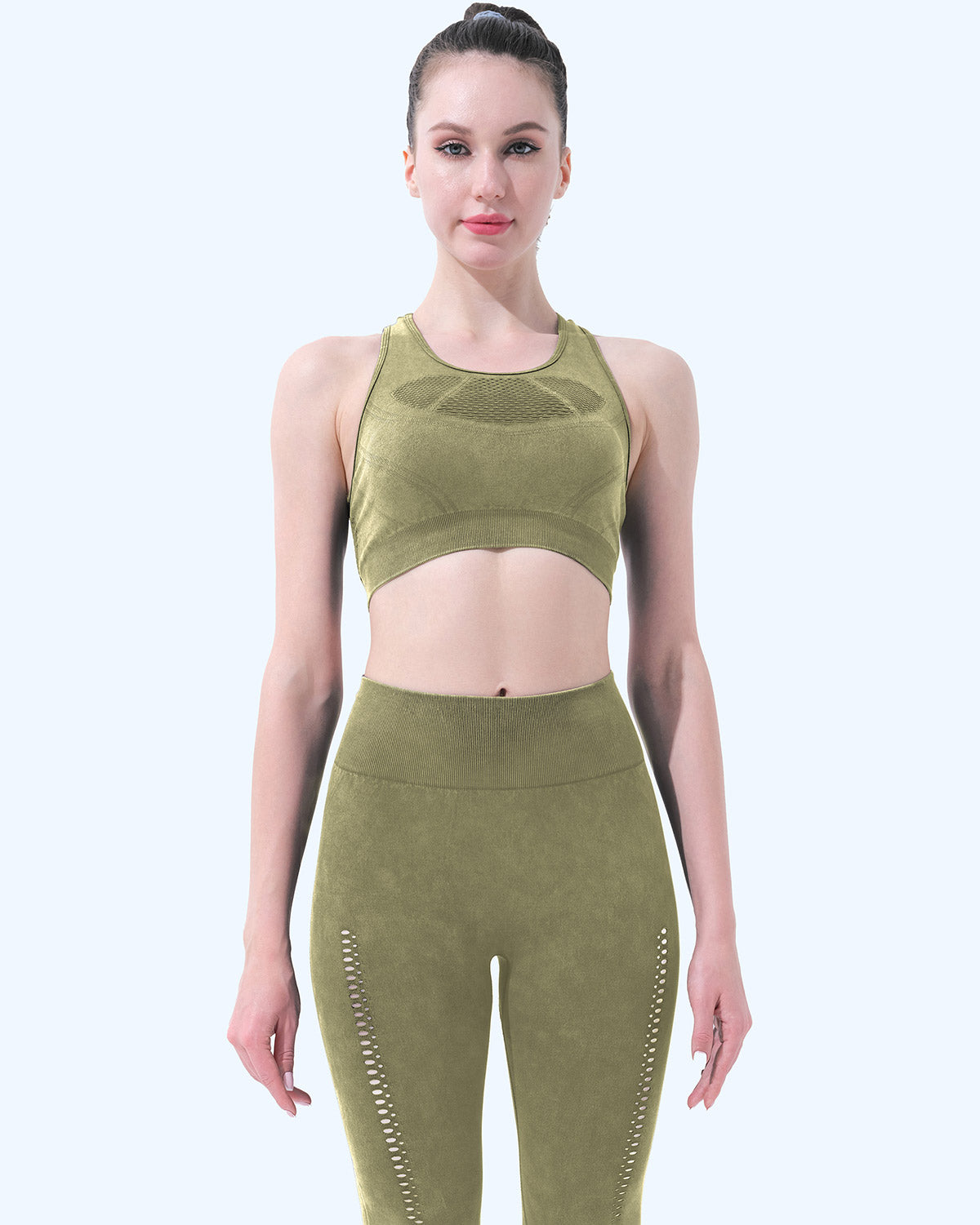 Thea Sports Bra - Green