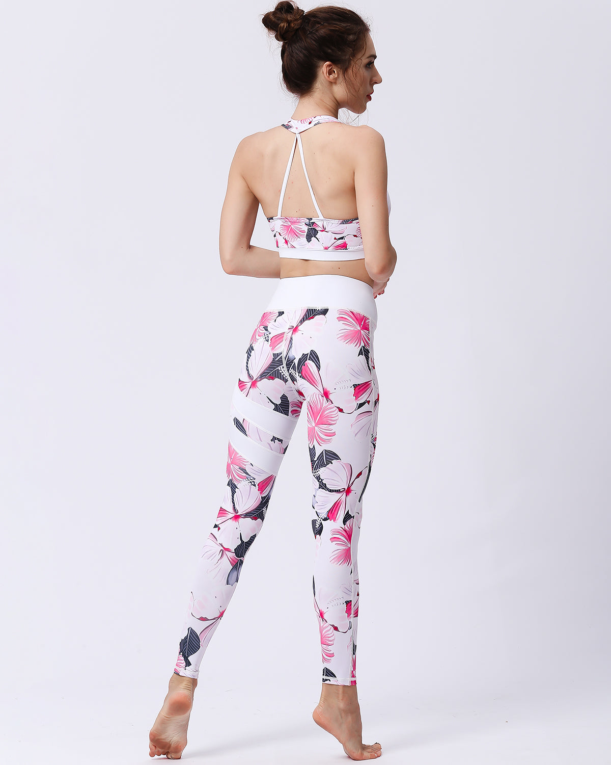 Dolce Flora Sports Bra - Hibiscus