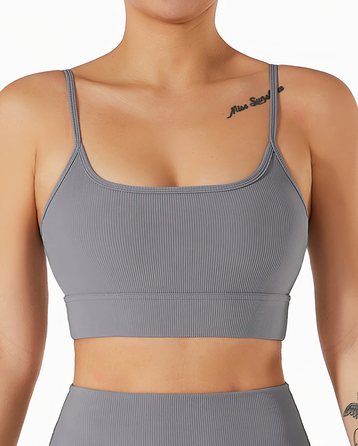 Eryn Sports Bra - Grey