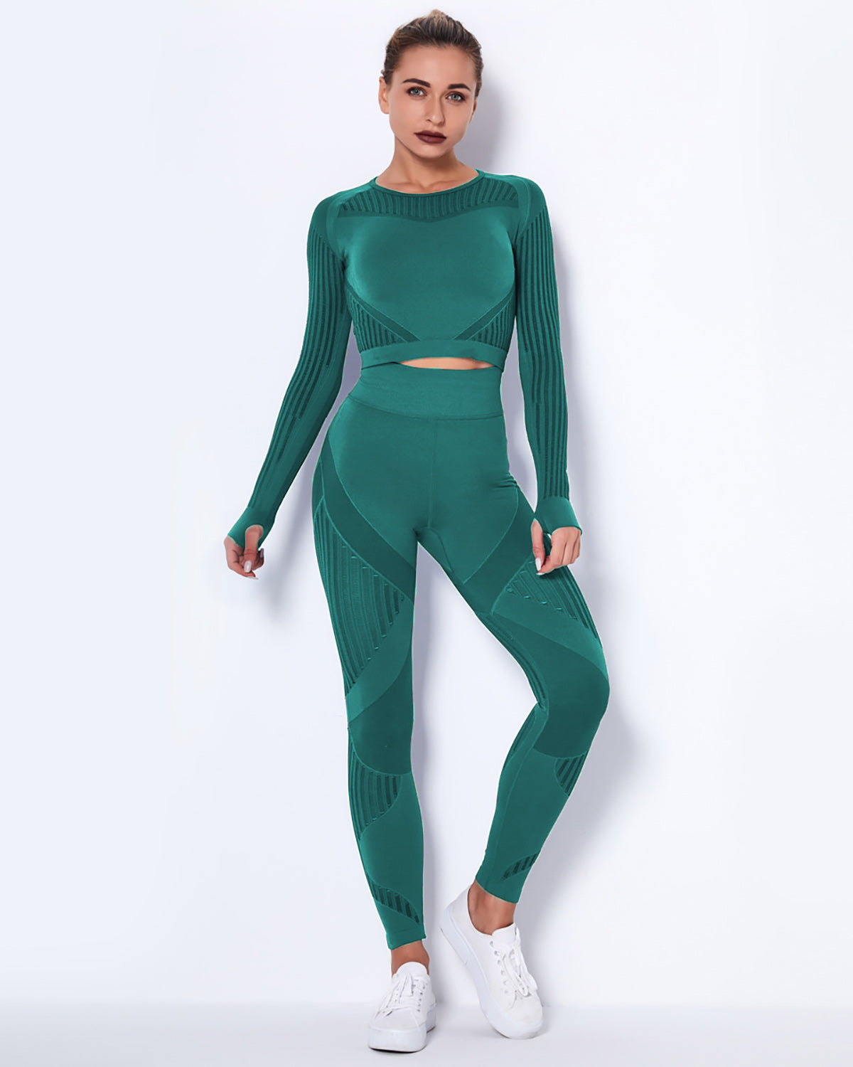 Lorica Leggings - Teal