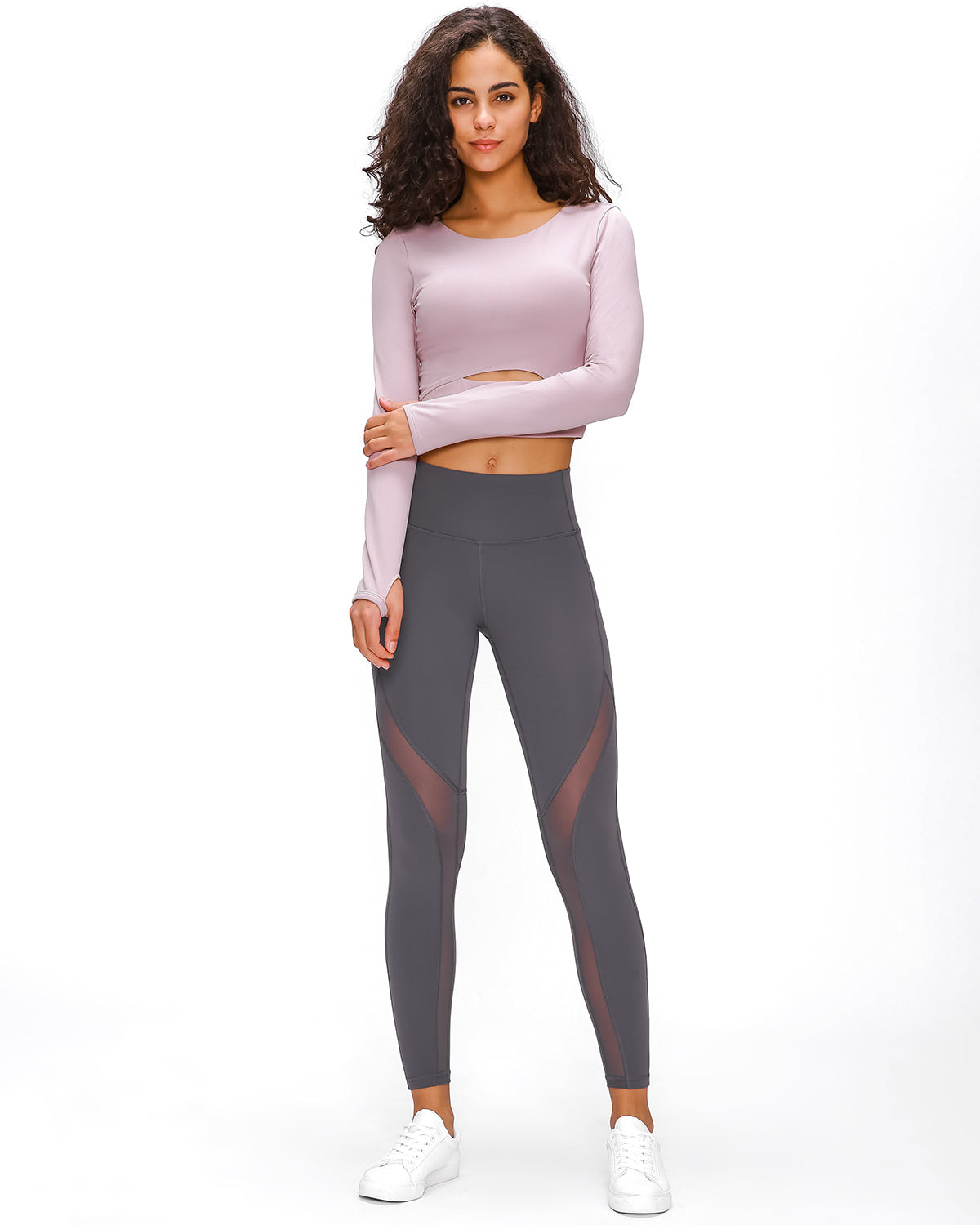 Perrie Crescent Long Sleeve - Purple