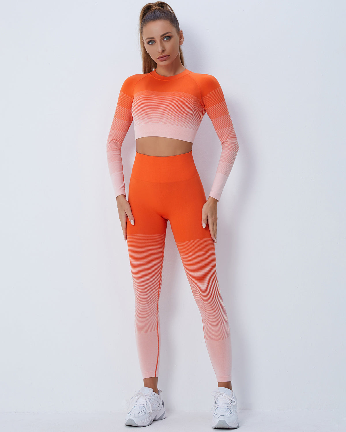 Qeuryn Long Sleeve - Orange