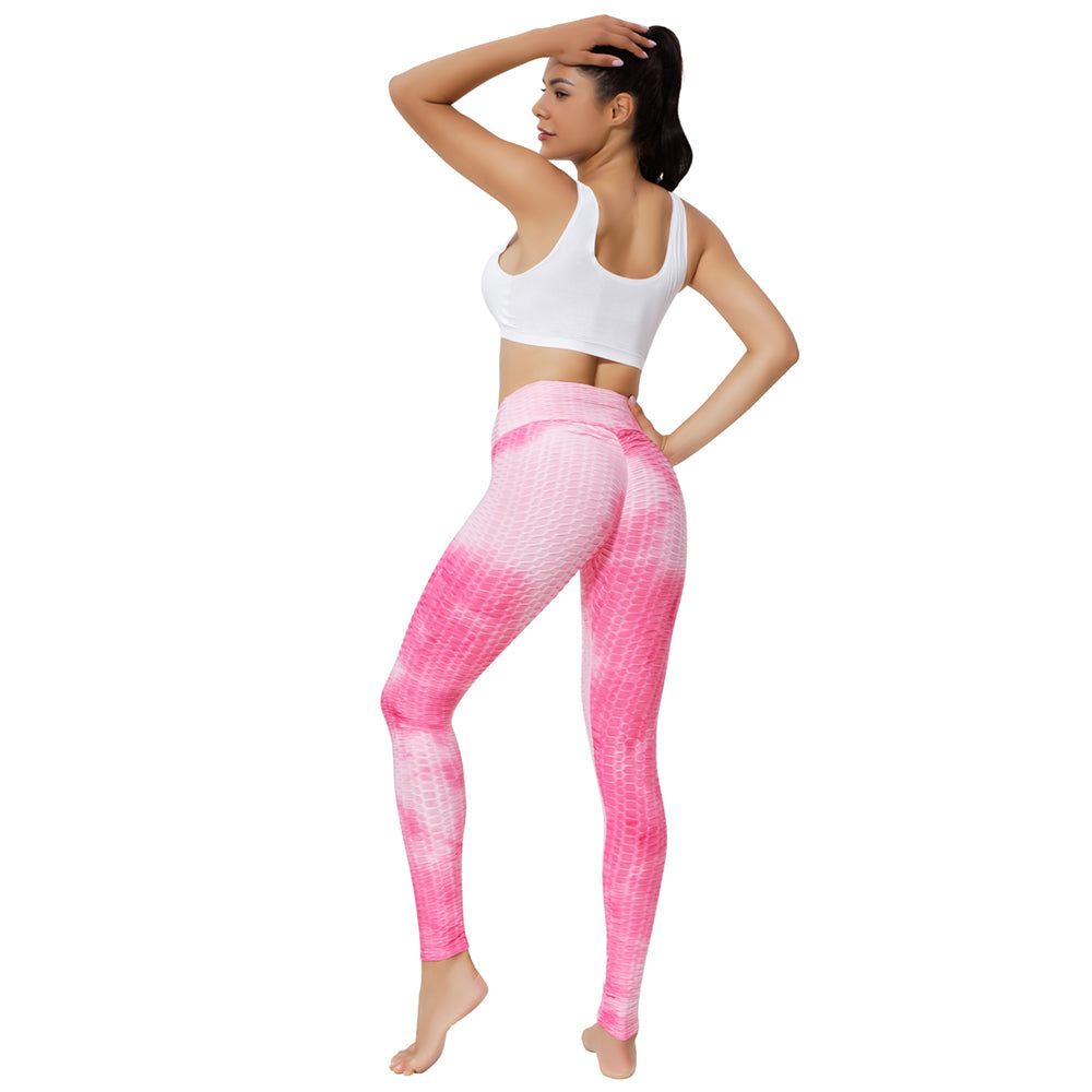 BOOTY LIFTING X ANTI-CELLULITE LEGGINGS - BRIGHT & DUSTY PINK