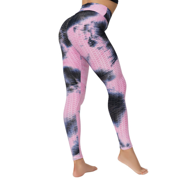 BOOTY LIFTING X ANTI-CELLULITE LEGGINGS - PINK & BLACK
