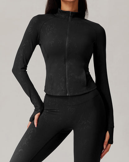 Briar Athletic Jacket - Black