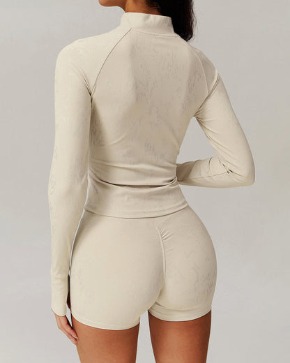 Briar Athletic Jacket - White