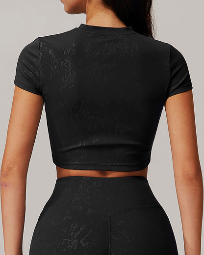 Briar Crop Top - Black