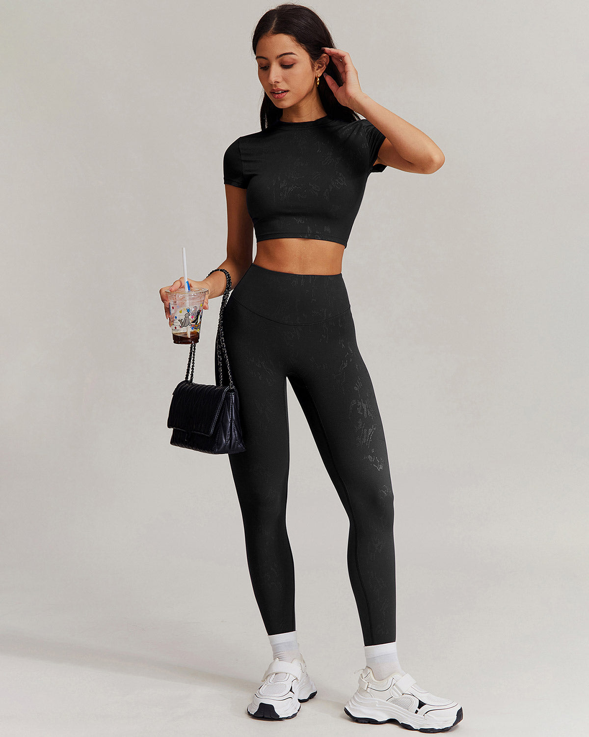 Briar Crop Top - Black