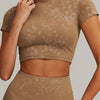 Briar Crop Top - Brown