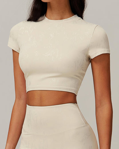 Briar Crop Top - White