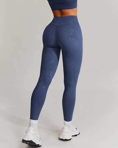 Briar Seamless Leggings - Blue