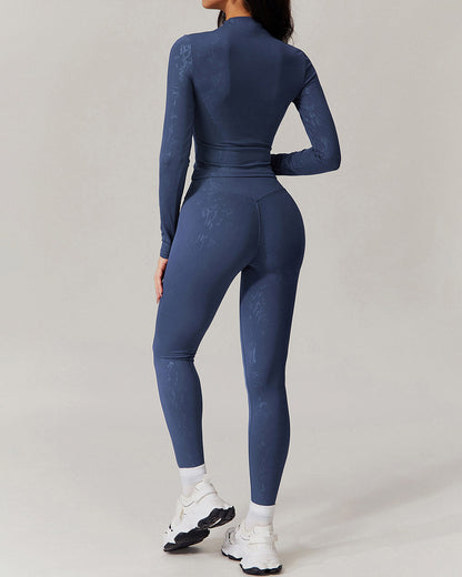 Briar Seamless Leggings - Blue