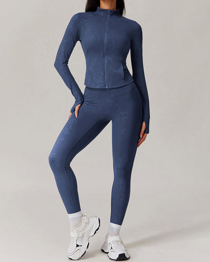 Briar Seamless Leggings - Blue