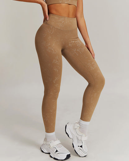 Briar Seamless Leggings - Brown