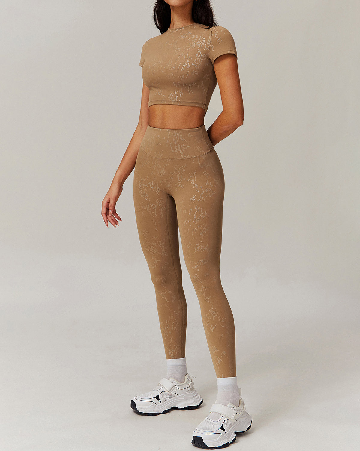 Briar Seamless Leggings - Brown