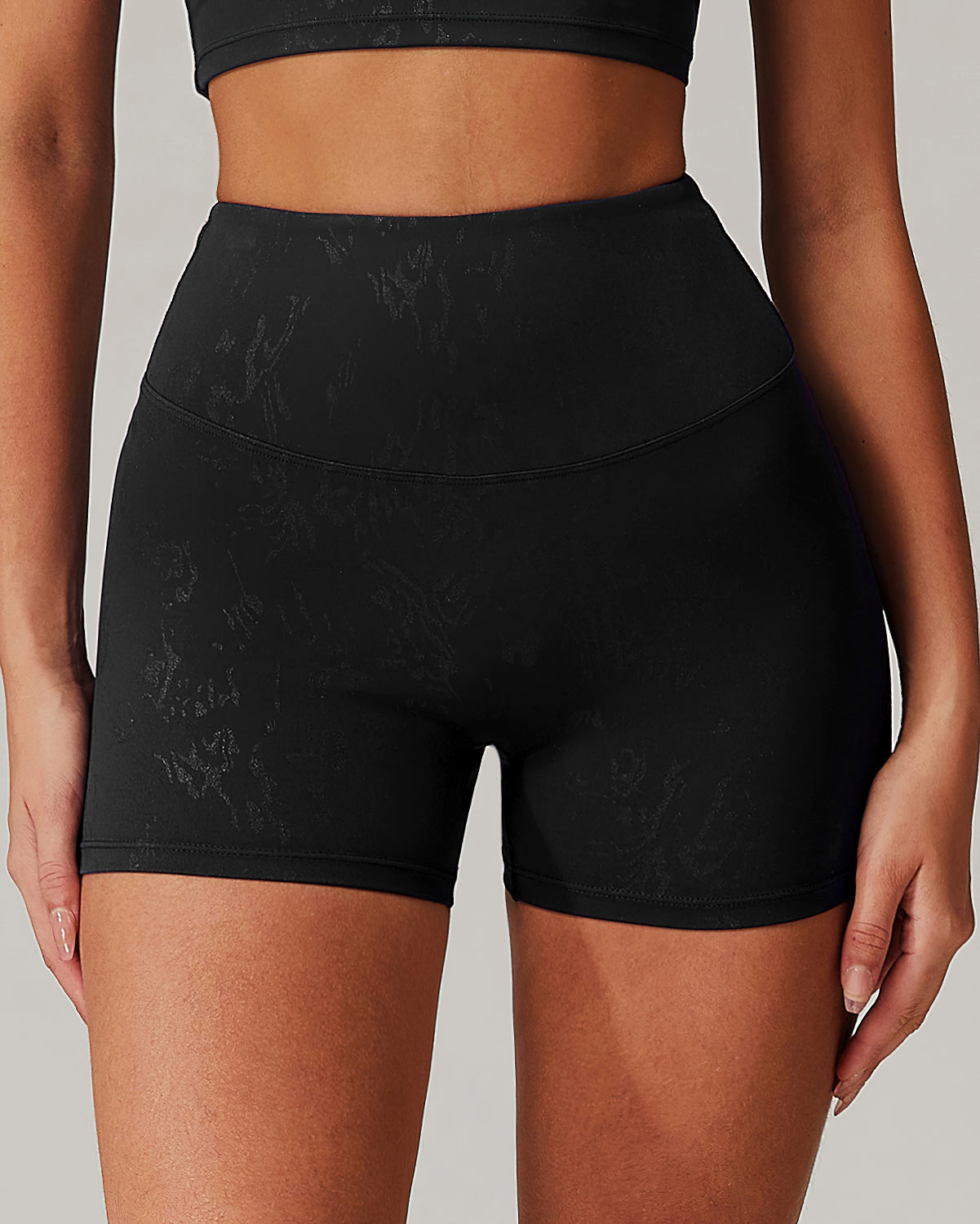 Briar Seamless Shorts - Black