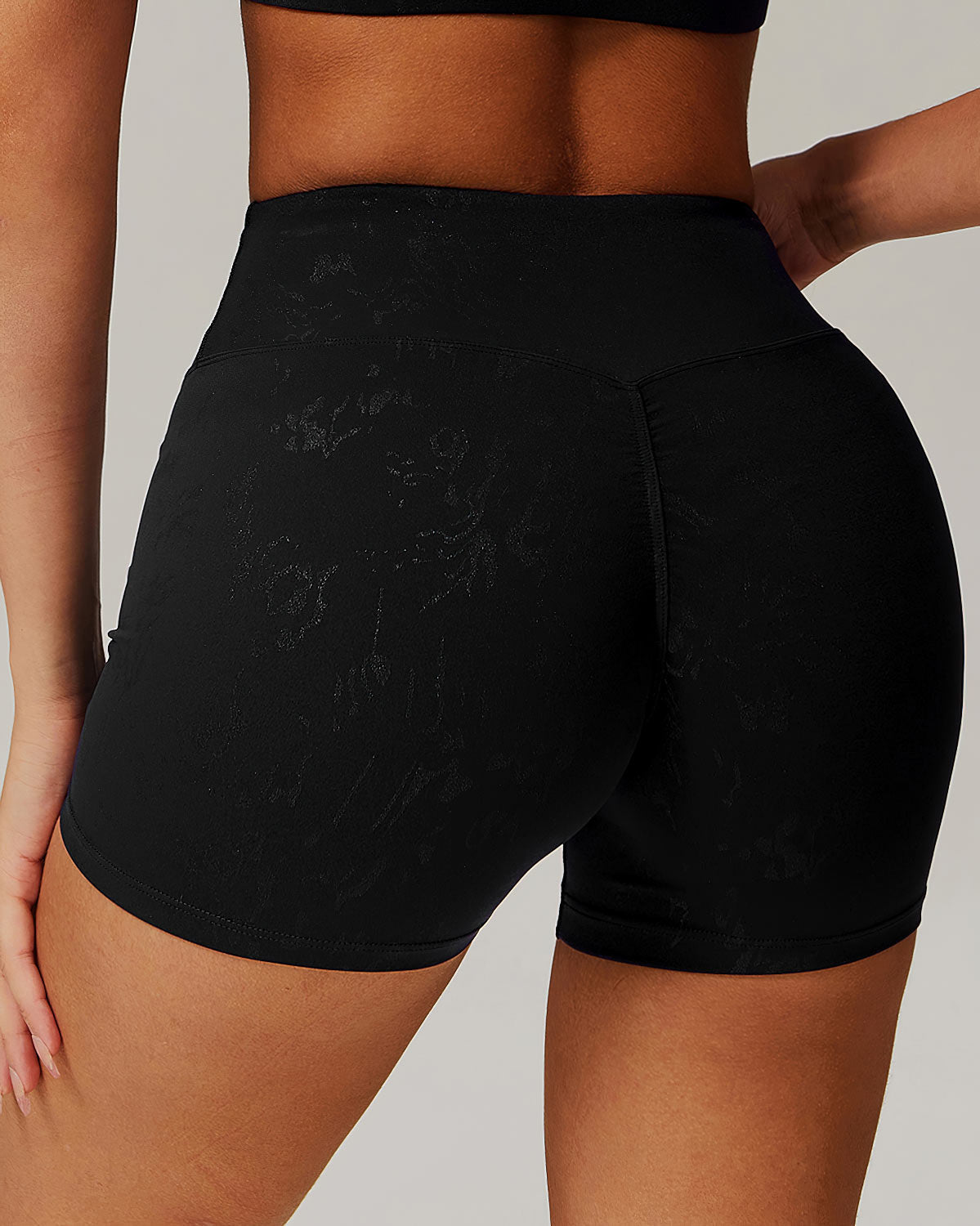 Briar Seamless Shorts - Black