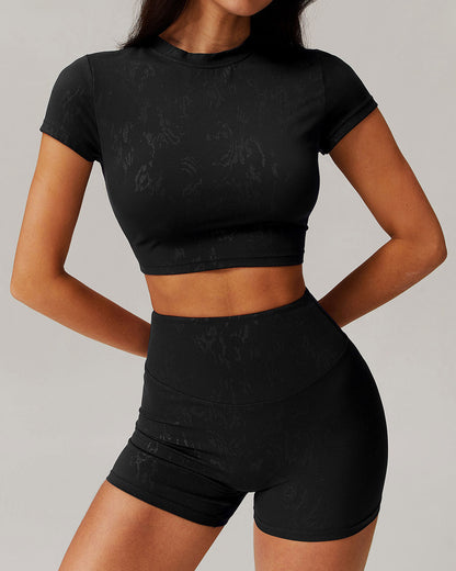 Briar Seamless Shorts - Black