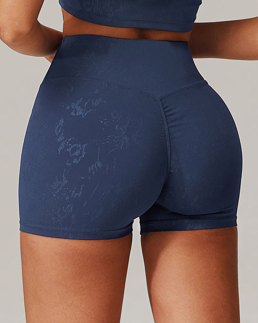 Briar Seamless Shorts - Blue