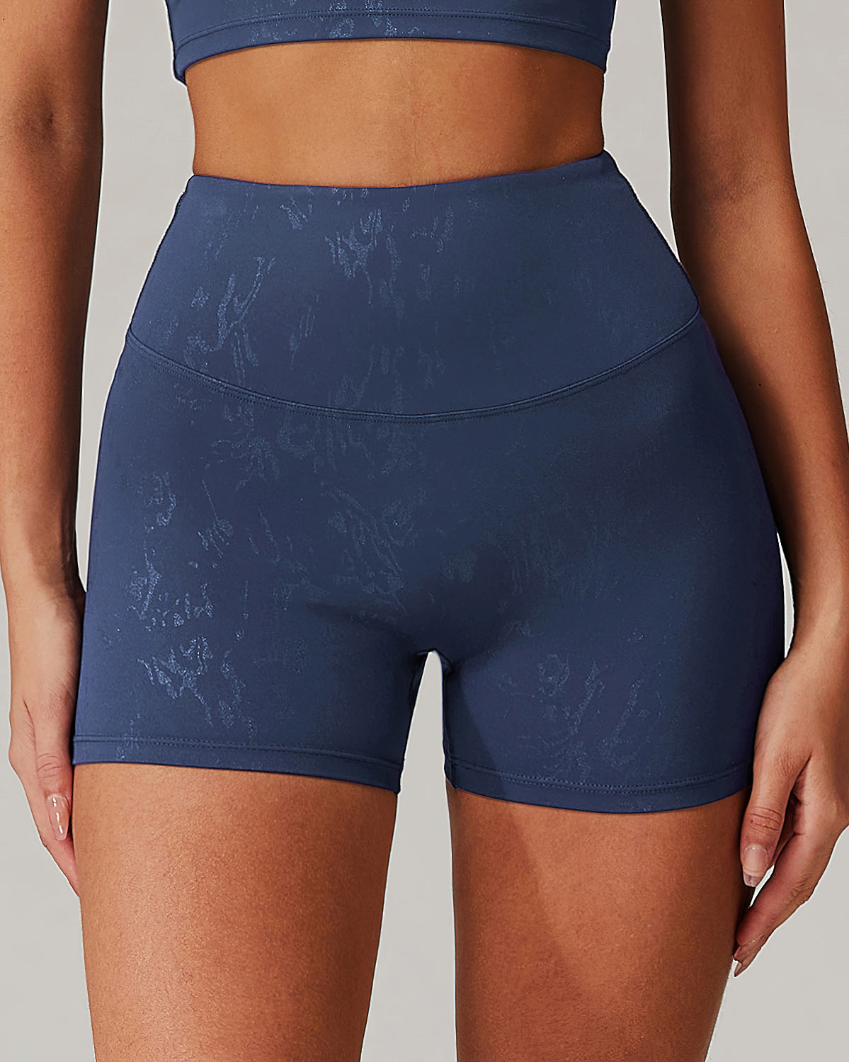 Briar Seamless Shorts - Blue