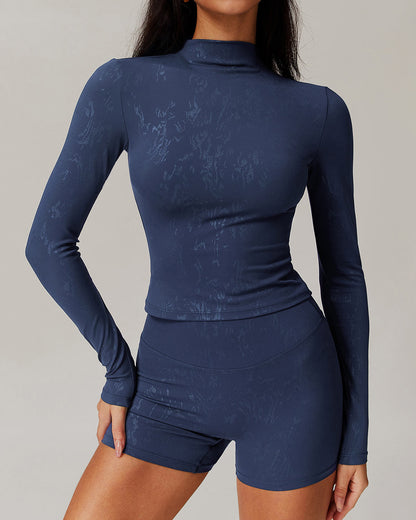 Briar Seamless Shorts - Blue