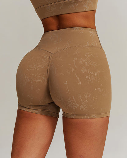 Briar Seamless Shorts - Brown