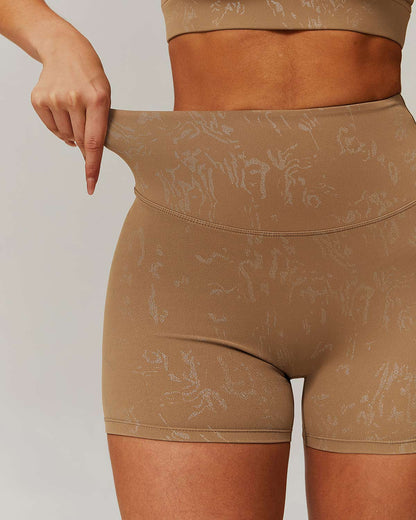 Briar Seamless Shorts - Brown