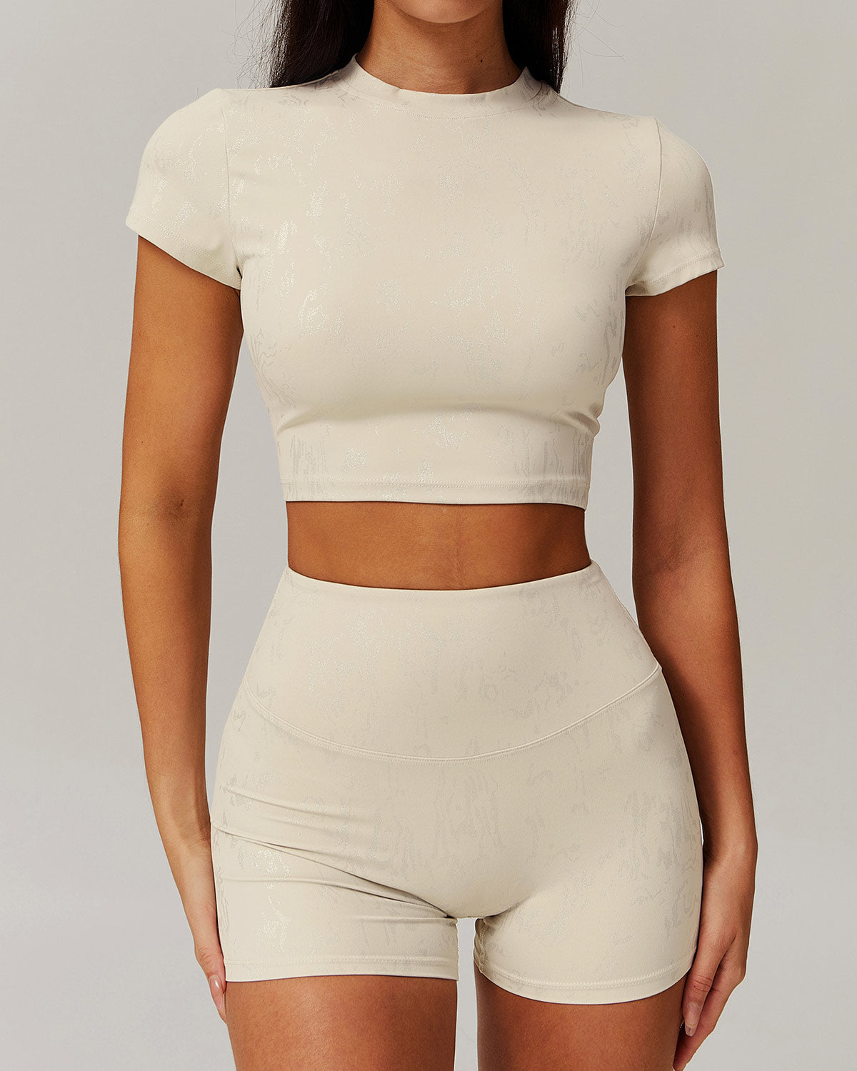 Briar Seamless Shorts - White