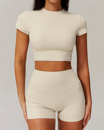 Briar Seamless Shorts - White