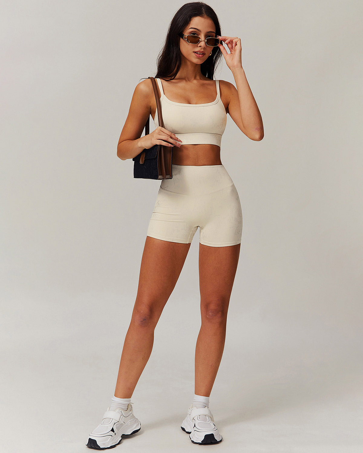 Briar Seamless Shorts - White