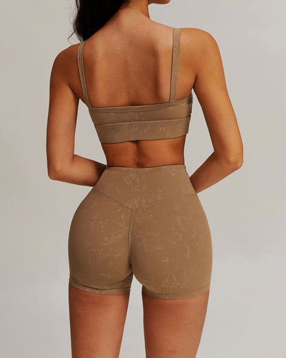 Briar Sports Bra - Brown