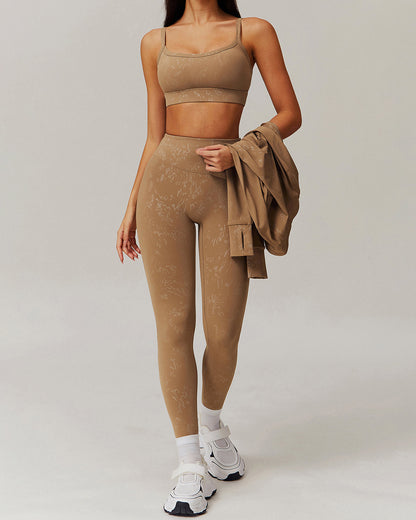 Briar Sports Bra - Brown