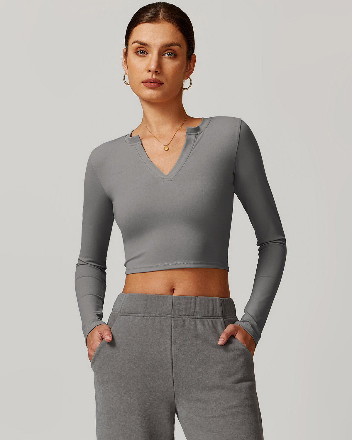 Brynn Long Sleeve - Grey
