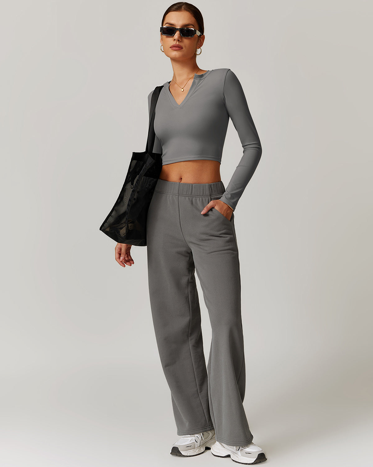 Brynn Long Sleeve - Grey