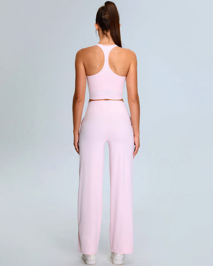 Calista Crop Top - Pink